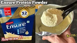 Ensure Protein Powder How to Use ?? Ensure Nutritional Drink Powder Review & Recipe | Ensure Powder