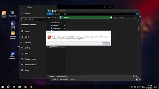 Windows 10/11 network discovery is turned off. network computers and devices are not visible.