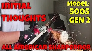 All American Sharpener (Not Sponsored) First use and Initial Thoughts
