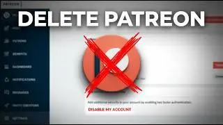 How to close your Patreon account