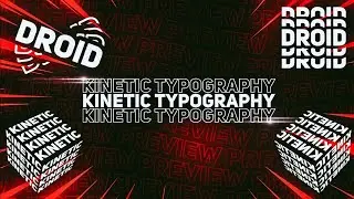 Text intro Preset XML file for alightmotion | Kinetic Background | Kinetic shapes | Kinetic Text