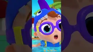 Swimming games! 🏊🏻‍♀️ #littleangel #shorts | Little Angel and CoComelon Nursery Rhymes