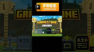 🪦GRAVESTONE ADDON for BEDROCK | MINECRAFT PE +1.21 