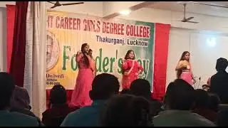 Bright career girls degree college annual function dance performance