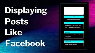 Displaying Posts Like Facebook