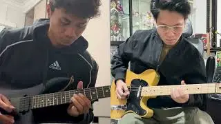 X Japan - Endless Rain (Guitar Solo) | Dinplaysguitar ft Zazahiru