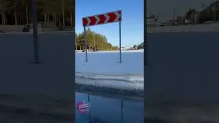 Когалым поплыл. А какая погода в вашем городе? #ХМАО #Югра