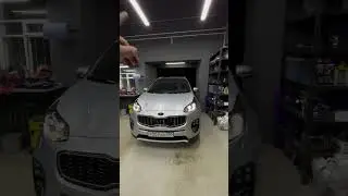 Замена линз в фарах Киа Спортейдж на Bi Led модули. Улучшение света, тюнинг фар.