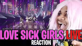 Reacting to BLACKPINK LIVE FOR THE FIRST TIME!! | LOVESICK GIRLS LIVE