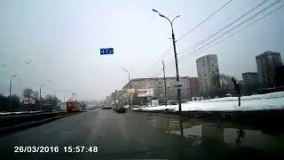 Видеорегистратор GT 300 дневная сьемка