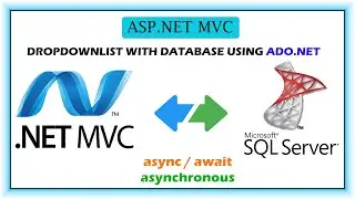 How to Make DropDownList With Database in MVC Using Ado.net async/await