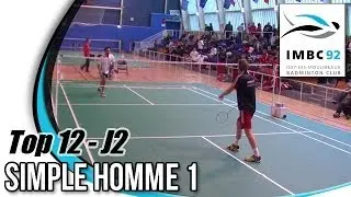 Top 12-J2 | SH1 - CORVEE Lucas vs FOSSY Olivier | IMBC92 vs Grenoble