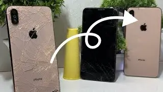 Restoration Destroyed IPhone XS Max #mobilerepairing #smartphone #starhubmobile