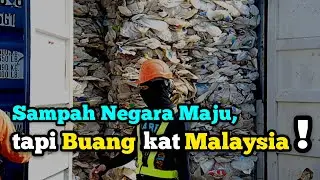 MENYEDIHKAN! Malaysia bukan negara tong sampah dunia.