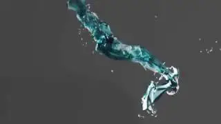 3D simulation of fluid