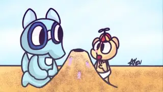 Ant observation ( Sniffles y Cub speedpaint ) || Kasu the hedgehog