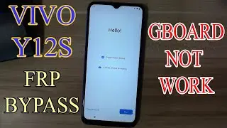 VIVO Y12s y20i y20 V2026 FRP BYPASS gBoard not working Easy and working