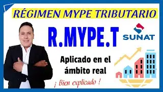 Regimen Mype tributario RMYPE Tributario - Registros e Impuestos