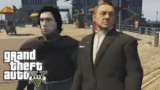 GTA 5 - Hot Coffee, starring Kylo Ren and Kevin Spacey!