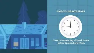 Get a lower energy bill and support clean energy by shifting to a Time-of-Use-Rate-Plan