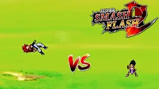 SSF2 Mods: Base Cabba vs SSJ4 Gogeta