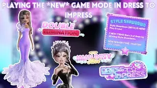 PLAYING THE NEW GAME MODE IN DRESS TO IMPRESS