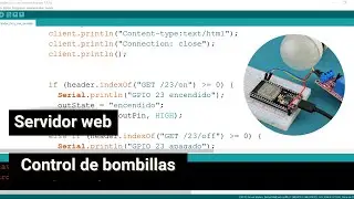 Domótica DIY: Servidor Web ESP32 para Control de Iluminación - Paso a Paso