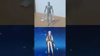 #shorts  原神 神里凌人 待機停格動畫 Kamisato Ayato Stop Motion