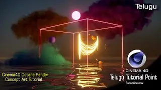 Cinema4D Octane Render Concept Art Tutorial|2020|Octane Render