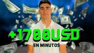 Como gané $1700 USD en SOLO 18 Minutos de Trading con Cuentas Fondeadas APEX y TOPSTEP 🚀💵