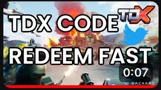 NEW CODE IN TDX LIMITED TIME!