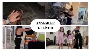 Annemler geldi / temizlik ve bakım günü / market alışverişi/ bol sohbetli