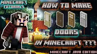How to make Doors in Minecraft?