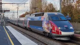 [4K] Des Trains En Île-de-France - Décembre 2022.