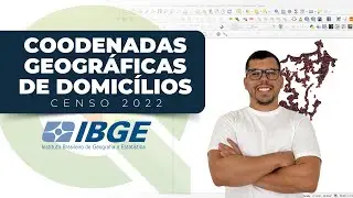 Coordenadas Geográficas de Domicílios (Censo IBGE 2022) no QGIS