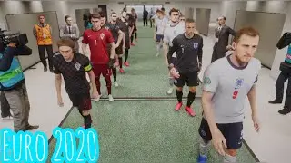 England V Croatia Euro 2020 Simulation - PES 2021 4K (Xbox Series X)