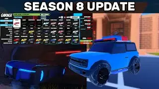 Season 8 Spring update, NEW Garage UI! Roblox Jailbreak