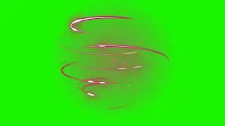 Amazing fiery shape green screen. No copyright.