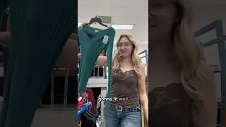 Trying on my thrift store hear me outs