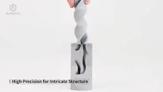 Качество высокоскоростной 3D-печати из Hyper Speed ​​PLA на принтере Raise3D Pro3  c HUK3