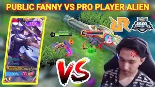 REACTION RRQ LEMON WIZZKING & JAMES KETEMU FANNY RANDY25 | Mobile Legends