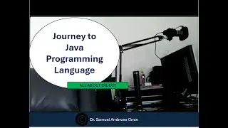 Introduction to the conceptual understanding of Java and Java Programing Language
