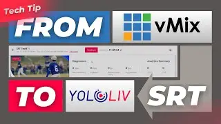 How to Stream from vMix to YoloCast with SRT