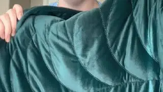 Honest Review   Kaisa Weighted Lap Blanket