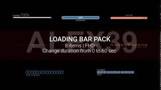 Loading Bar Pack - After Effects Templates