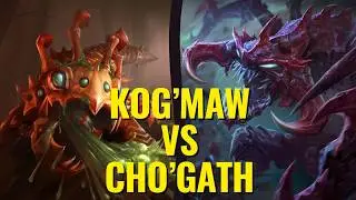 Kog’Maw vs The Big Boy Cho’Gath | Road To Challenger