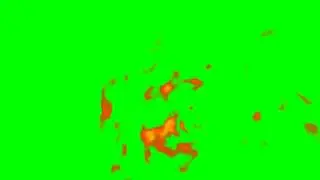 Ball of fire | GREEN SCREEN EFFECT | on green screen