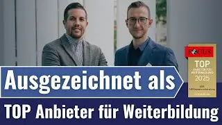 Ausgezeichnet als TOP Anbieter für Weiterbildung 2025