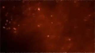 red particle sparks - sketch style - MagicVideoArt
