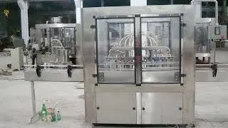 olive oil edible oil bottles linear filling 8 heads liquid filler Machine de remplissage de l'huile
